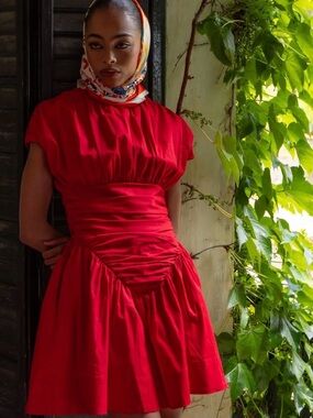 Kai Collective Adesuwa Red Dress